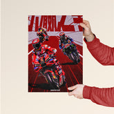 MotoGP Grand Prix Racers Dynamic Poster